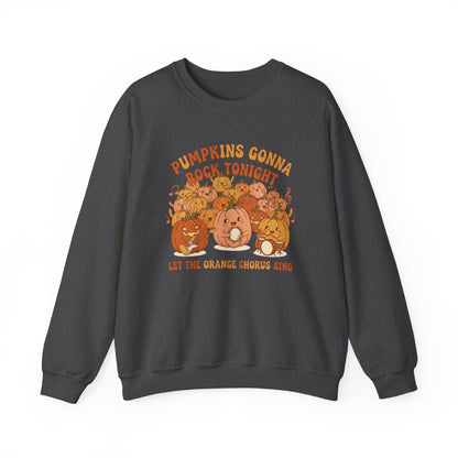 Cozy Pumpkin Sweatshirt - Fall Halloween Fashion