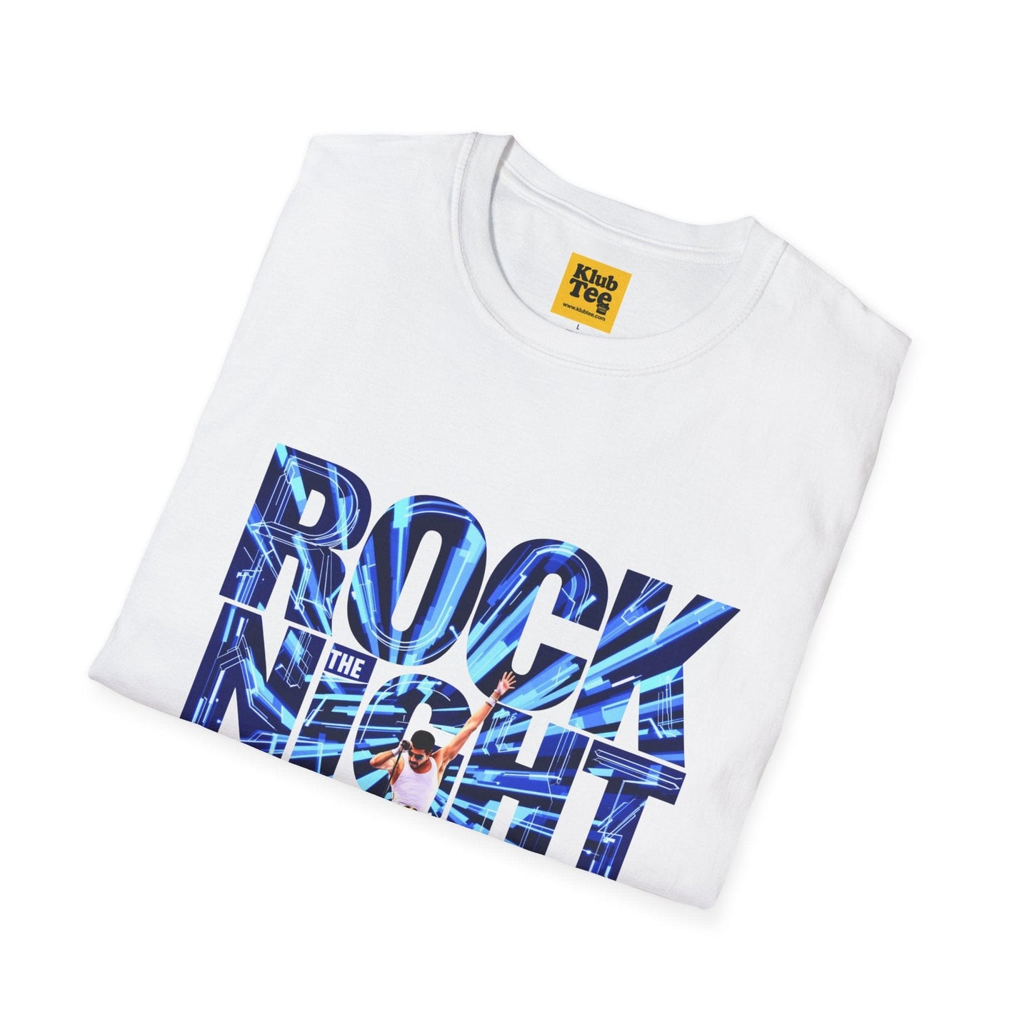 Rock the Night Away T-Shirt | Retro Concert Graphic