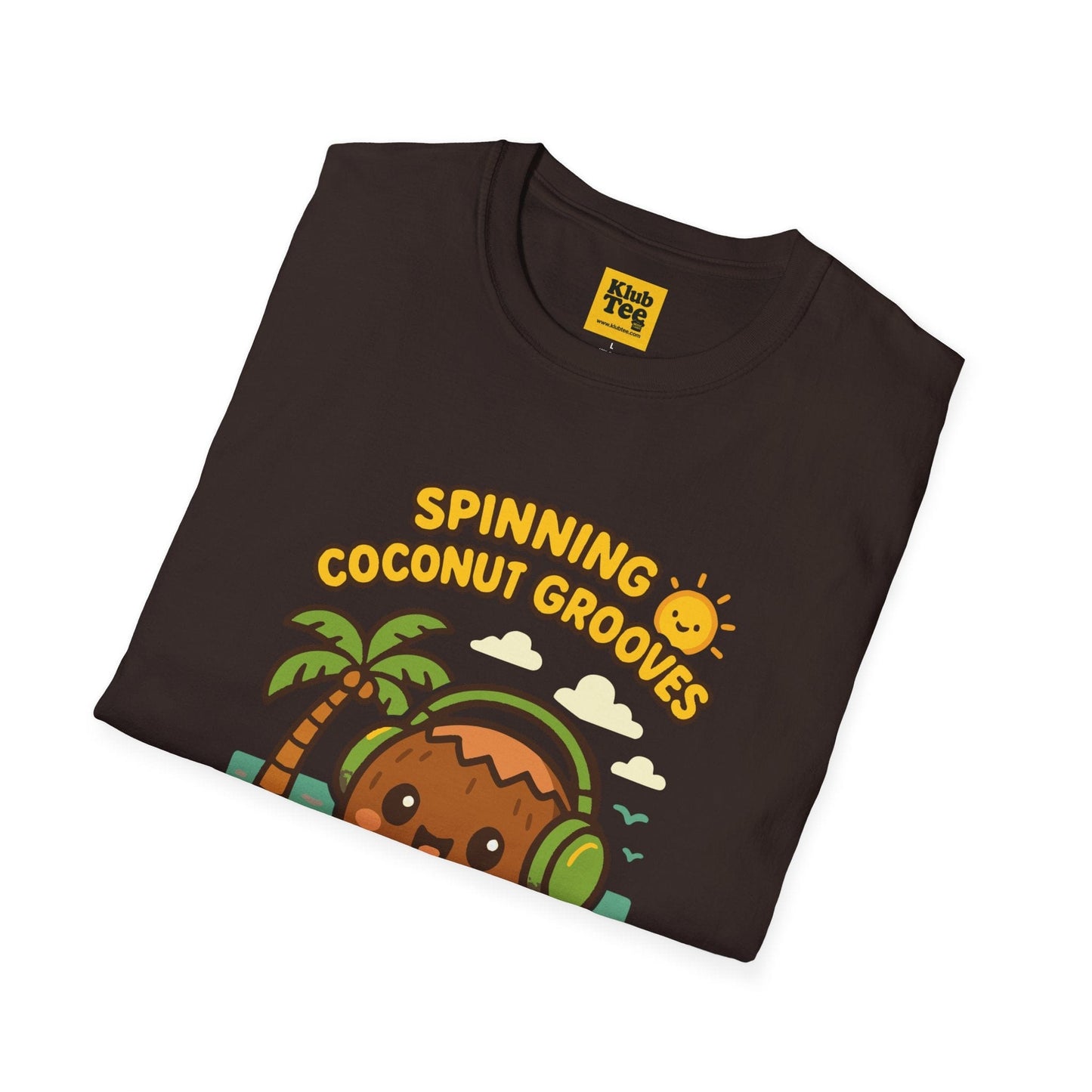 Coconut Grooves T-Shirt - Summer Party Vibes