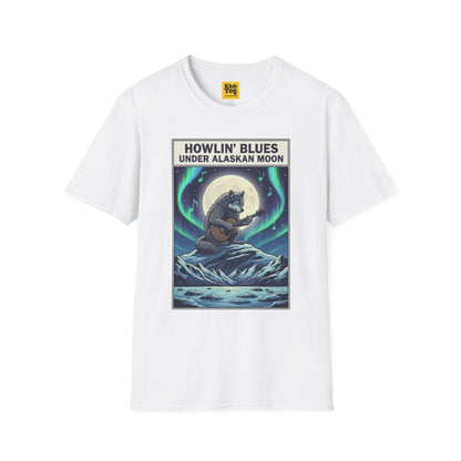 Alaskan Moon Howlin' Blues T-Shirt - Wildlife Music