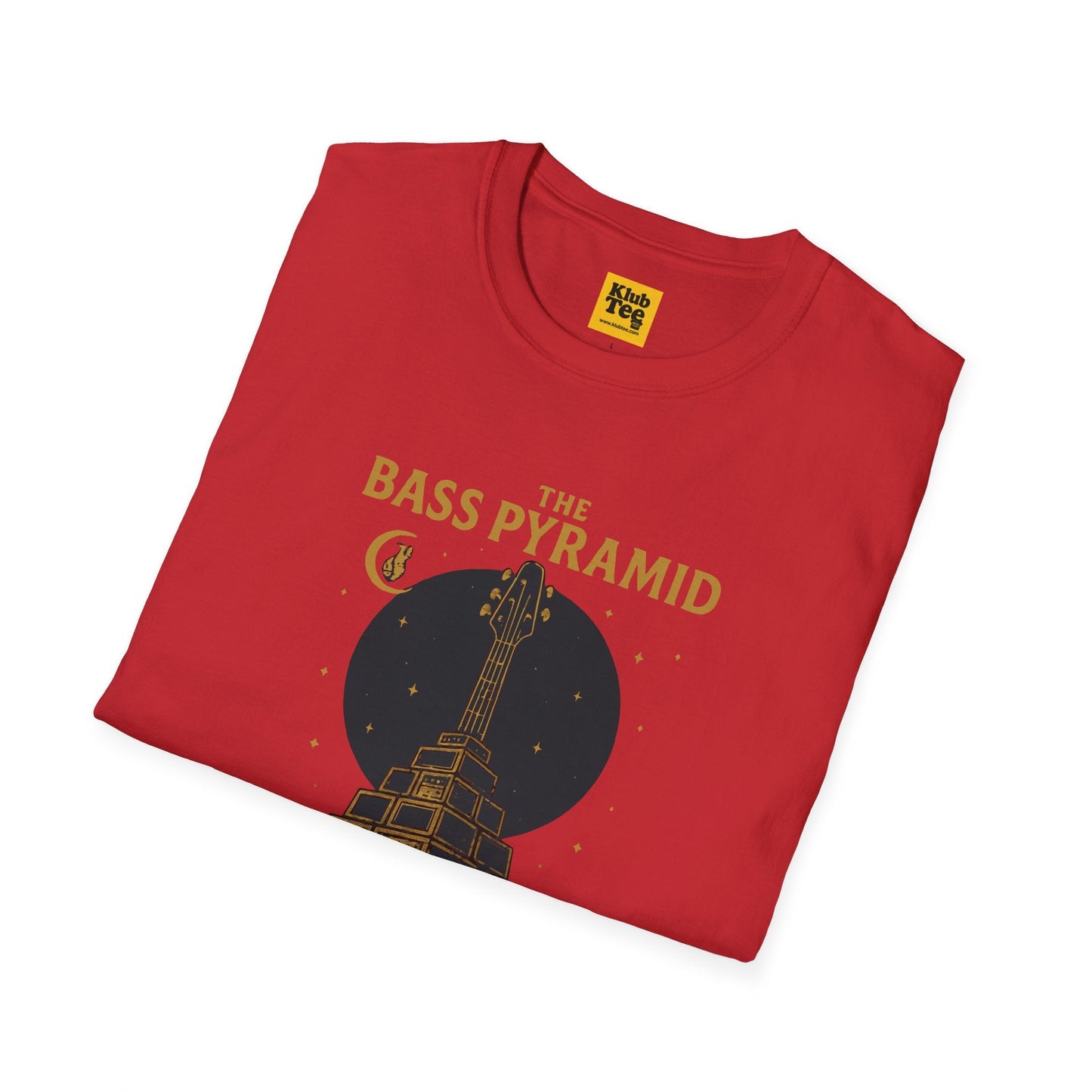 Bass Pyramid T-Shirt - Geometric Music Design