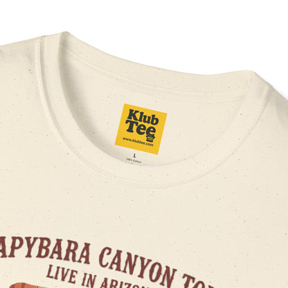 Capybara Canyon Tour T-Shirt - Arizona Adventure Tee