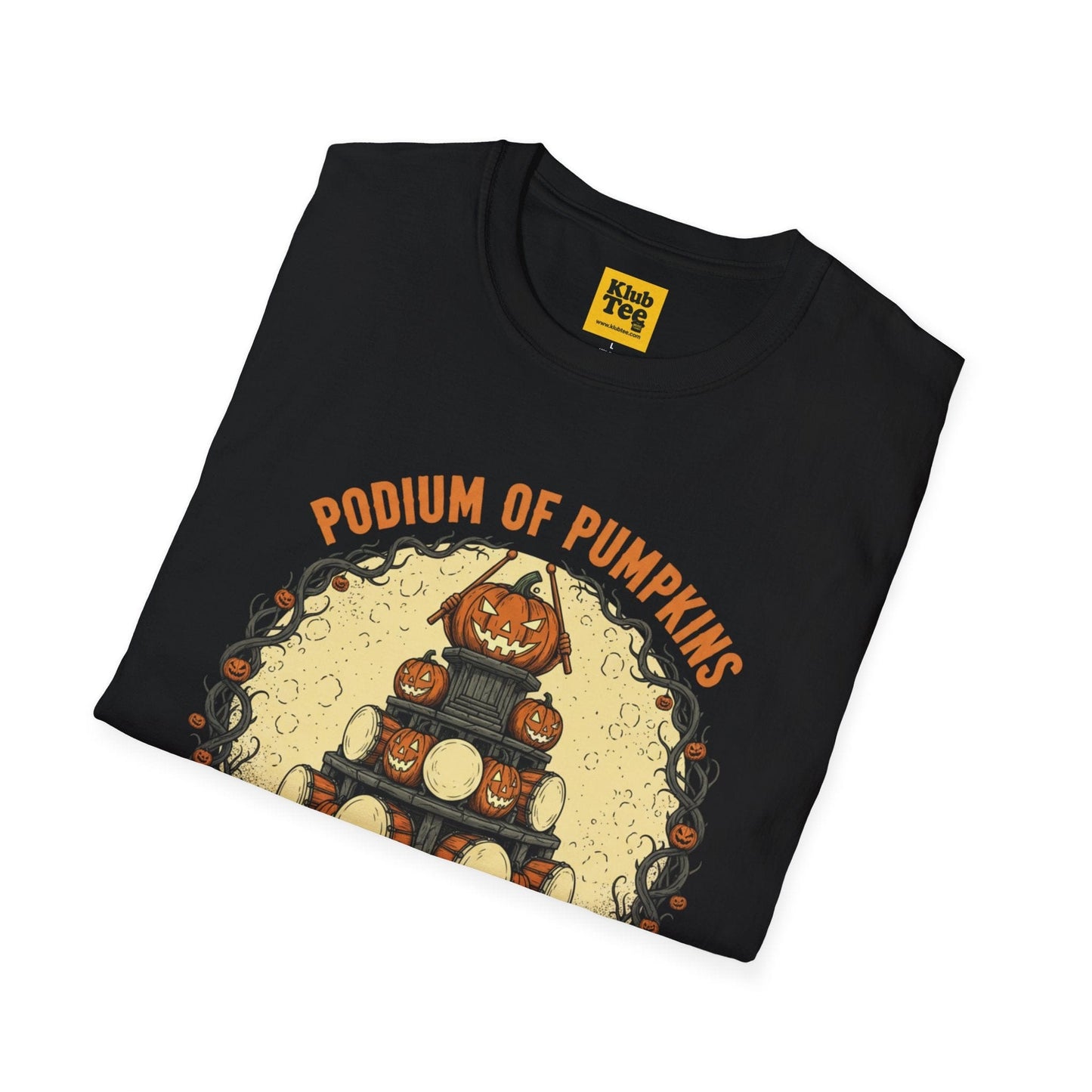 Autumn Vibes Pumpkin T-Shirt - Fall Halloween Tee