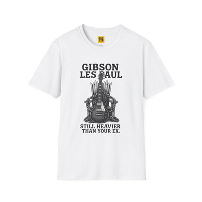 Still Heavier Than Your Ex T-Shirt - Guitar Humor
