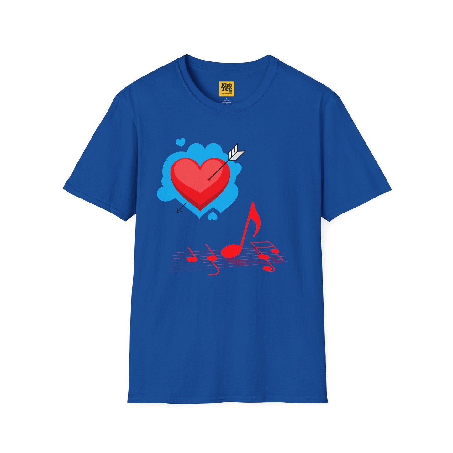 Music Love T-Shirt - Sweetheart Design