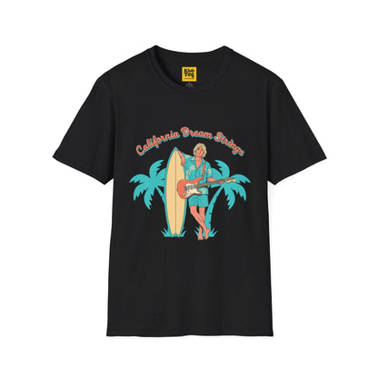 California Dreamin' Surf T-Shirt - Beach Vibes Tee