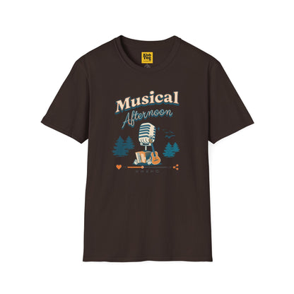 Musical Afternoon T-Shirt - Relaxed Music Vibes