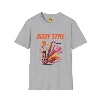 Jazzy Style T-Shirt - Cool Jazz Design
