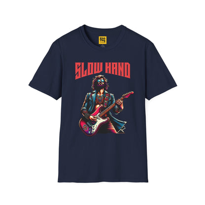 Slow Hand Retro Blues T-Shirt - Guitar Legend Tribute