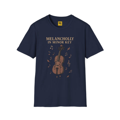 Melancholy Violin T-Shirt - Emotional Music