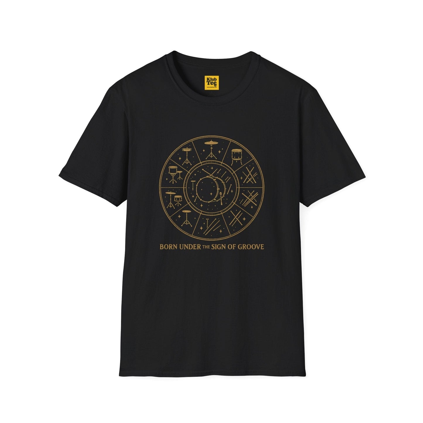 Born Under Sign of Groove T-Shirt - Astrology Music