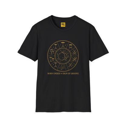 Born Under Sign of Groove T-Shirt - Astrology Music