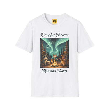 Campfire Grooves T-Shirt - Montana Nights Music