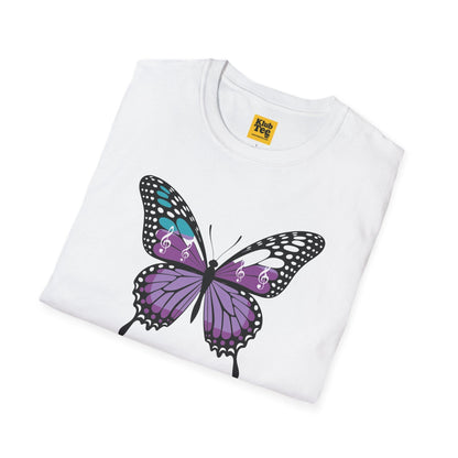 Butterfly Music T-Shirt - Nature & Sound