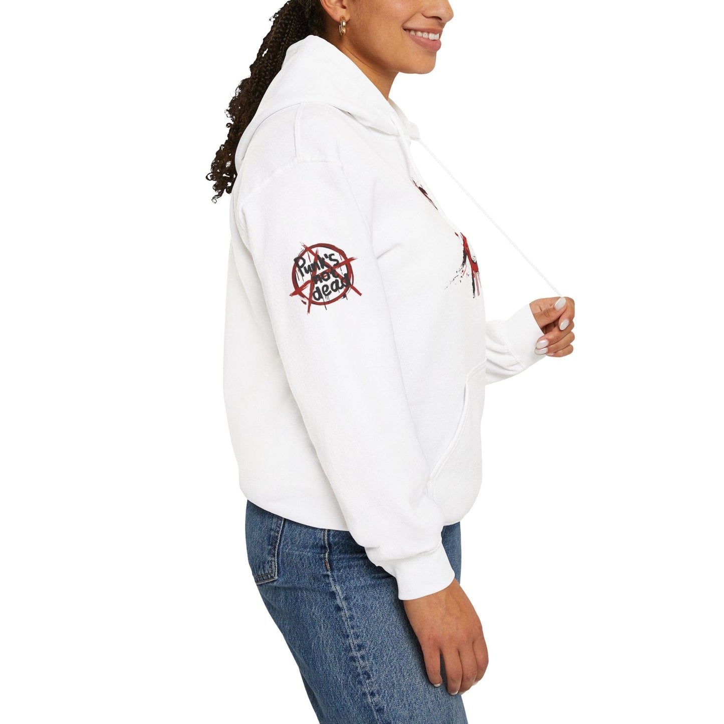 Anarchy Graphic Hoodie - Edgy Streetwear Style