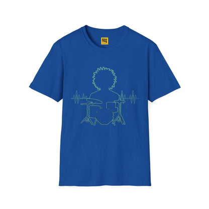 Drum Beat T-Shirt - Rhythm Design