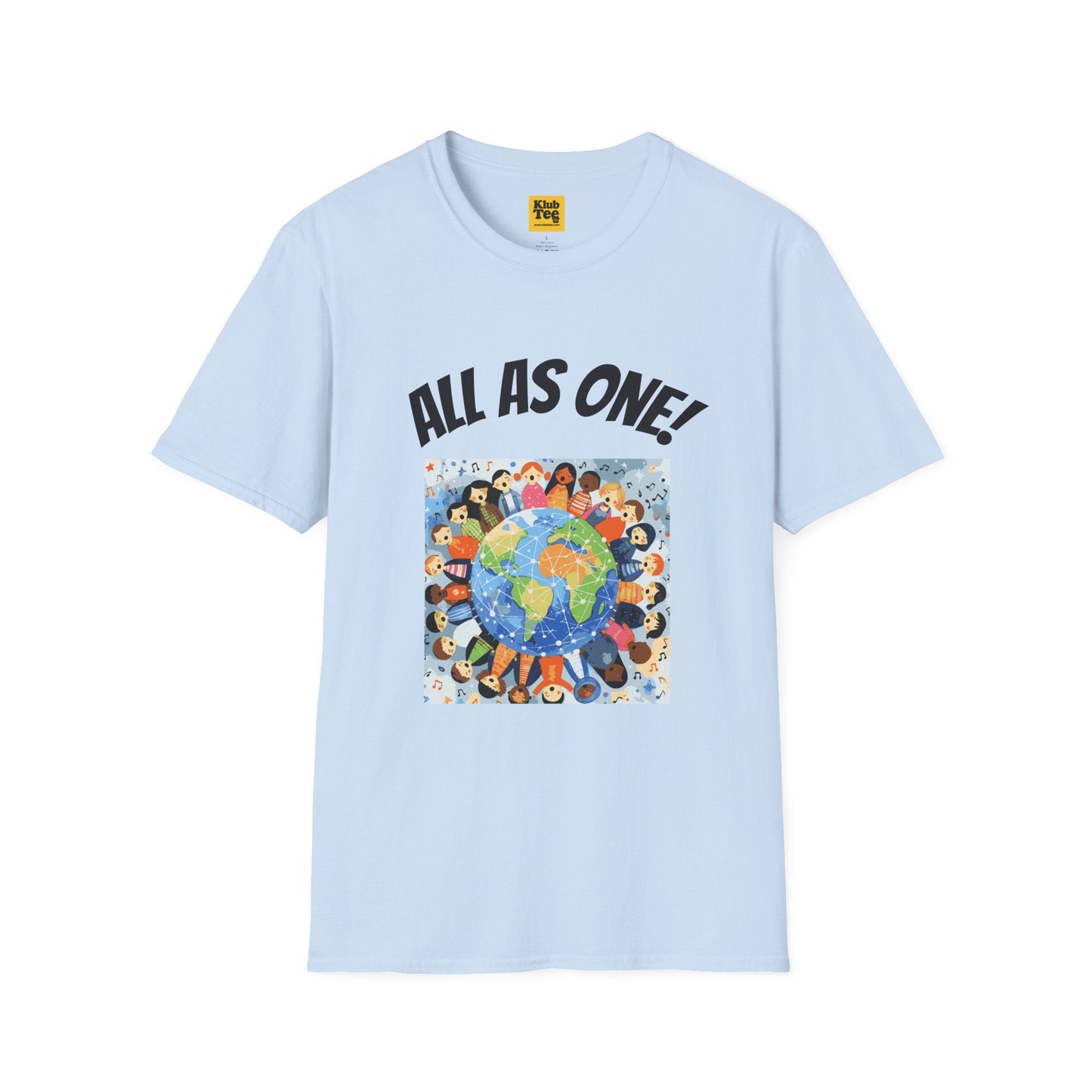 All As One T-Shirt - Global Unity Music