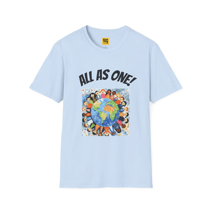 All As One T-Shirt - Global Unity Music