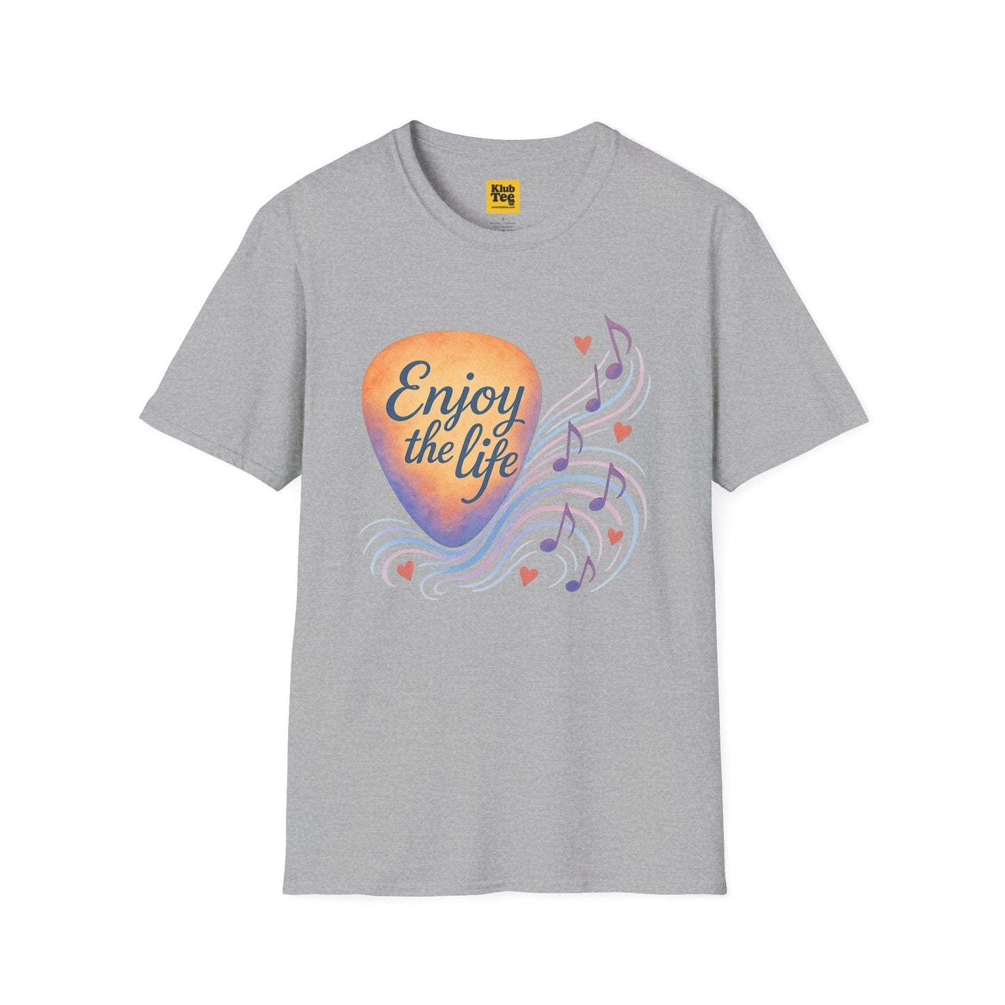 Enjoy The Life Music T-Shirt - Positive Vibes