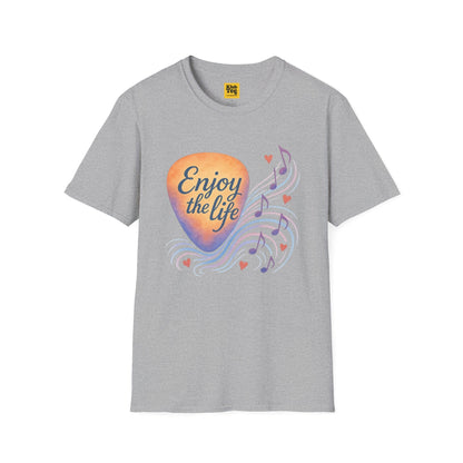 Enjoy The Life Music T-Shirt - Positive Vibes
