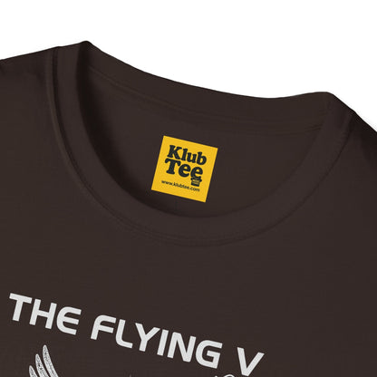 Flying V Guitar T-Shirt - Rock Icon Design