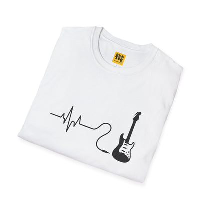 Heartbeat Guitar T-Shirt - Music Life