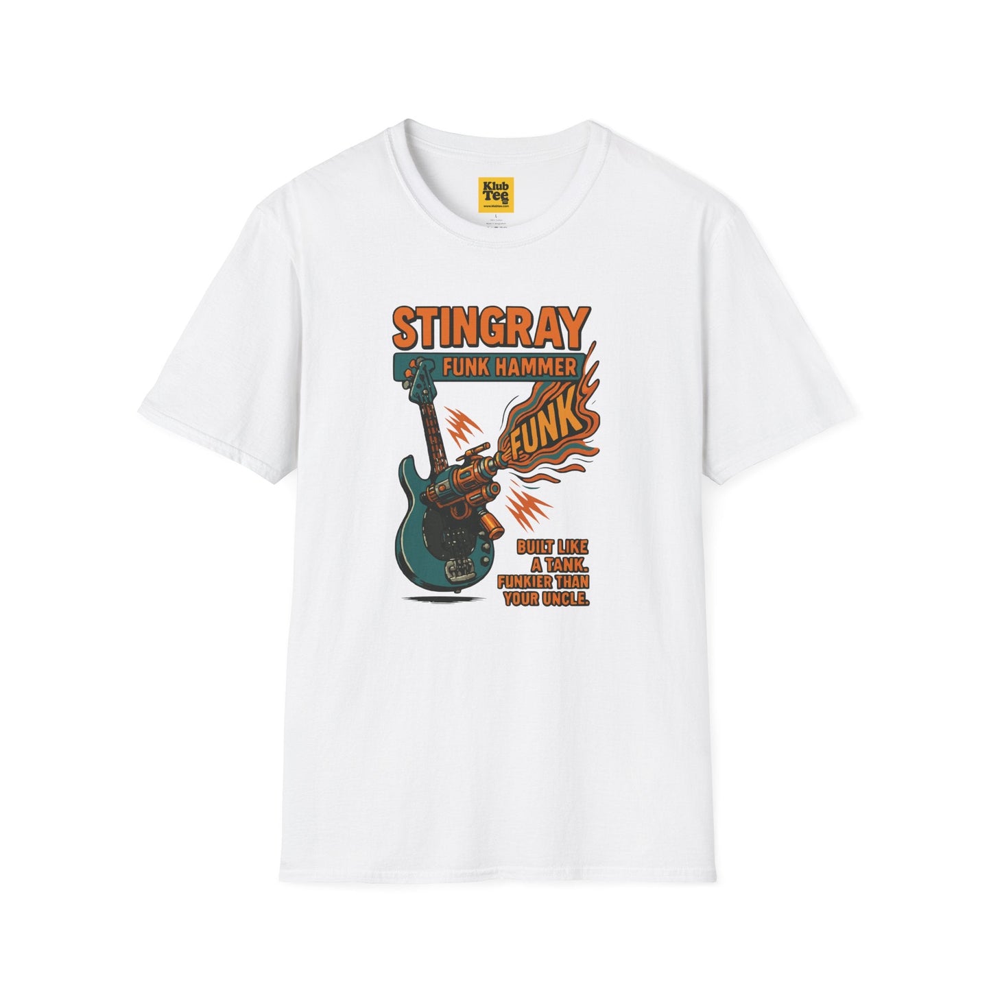 Stingray Funk Hammer T-Shirt - Bass Guitar