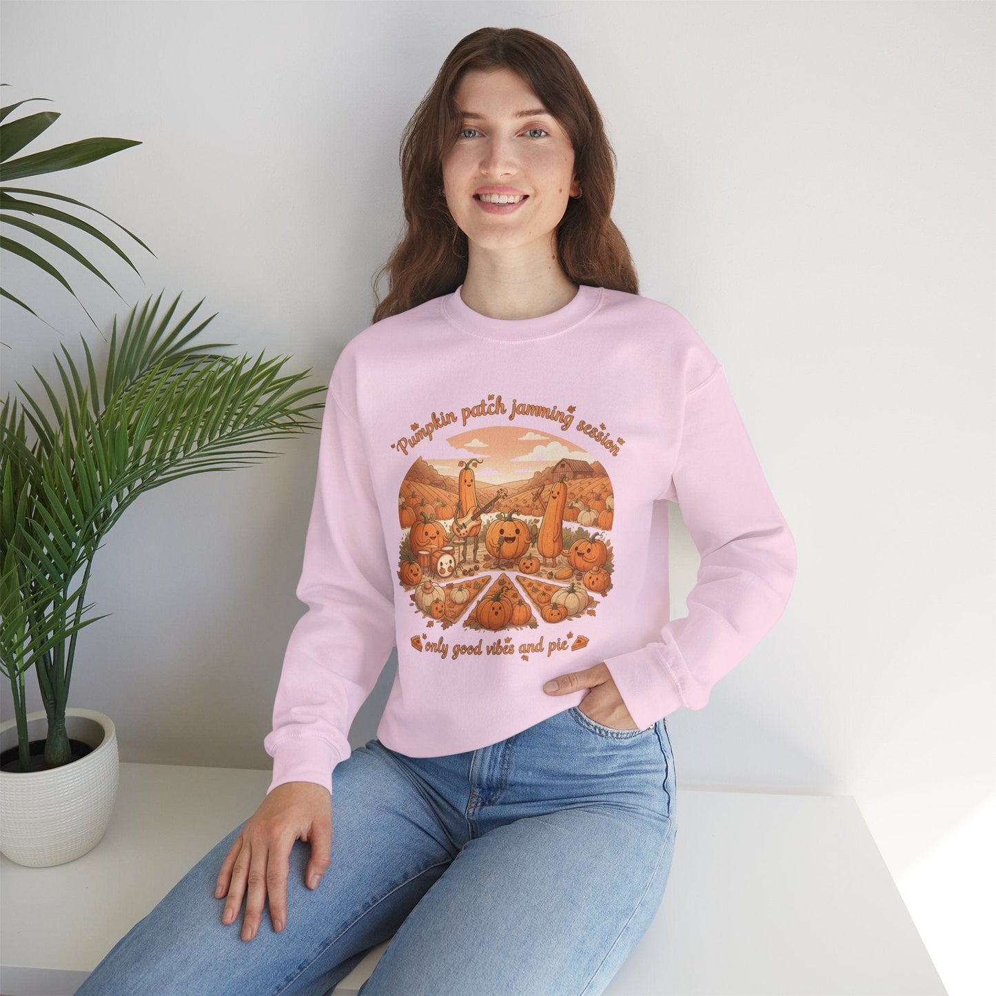 Pumpkin Patch Halloween Sweatshirt - Fall Comfort