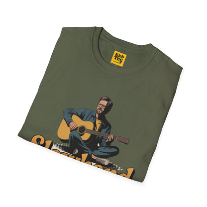Slowhand Sunrise Guitarist T-Shirt | Vintage Clapton Tee