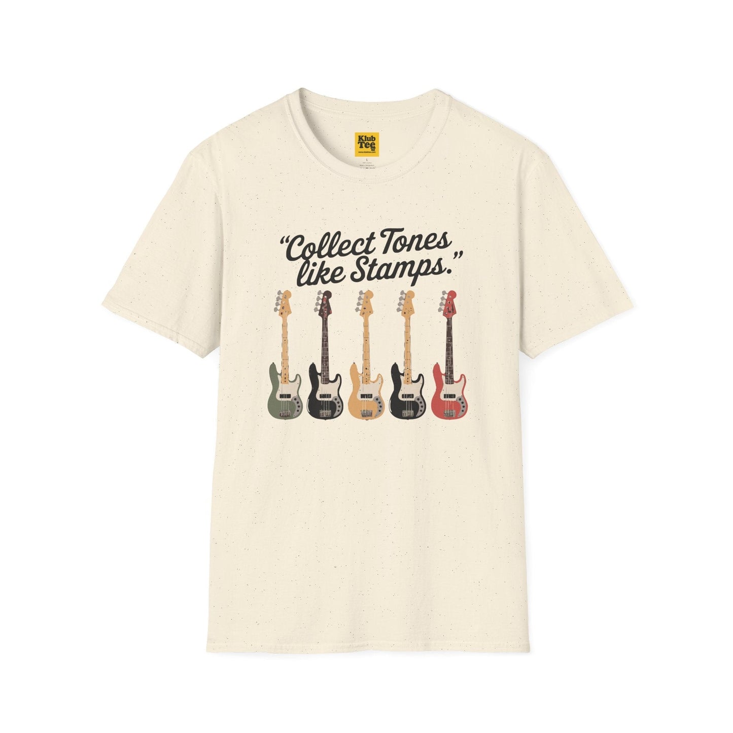 Collect Tones Like Stamps T-Shirt - Music Quote