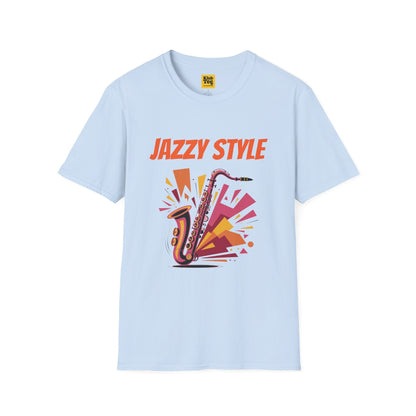 Jazzy Style T-Shirt - Cool Jazz Design