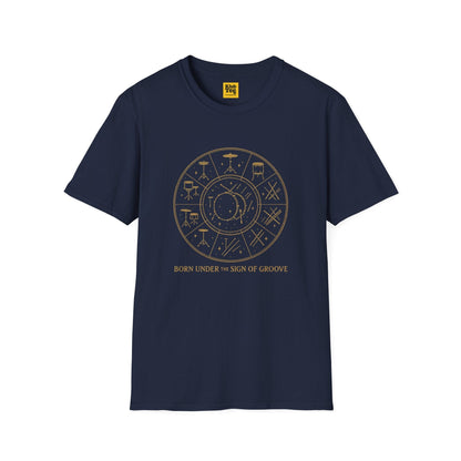 Born Under Sign of Groove T-Shirt - Astrology Music