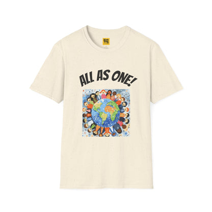 All As One T-Shirt - Global Unity Music