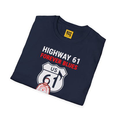 Highway 61 Forever Blues Softstyle Tee - Music Gift