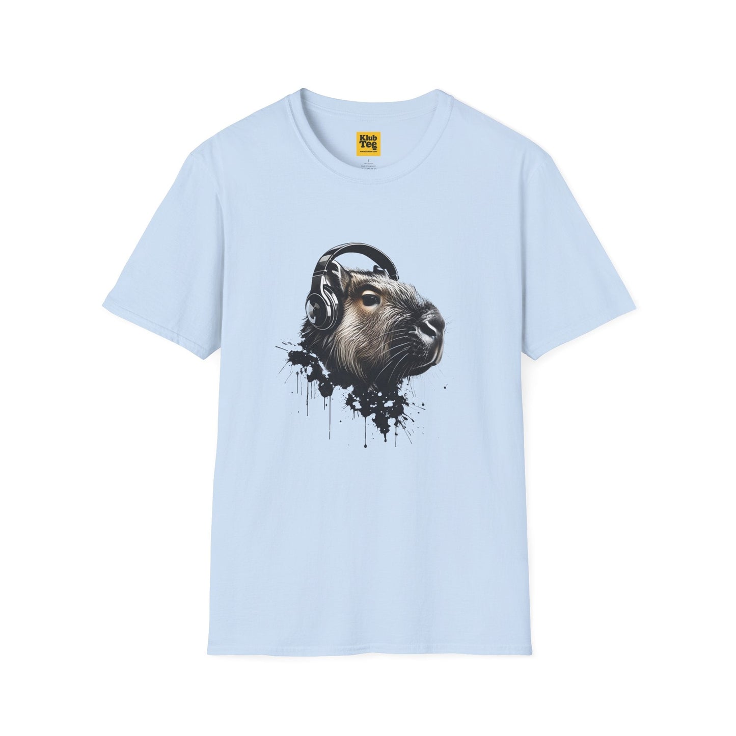 Capybara Music T-Shirt - Animal Musician