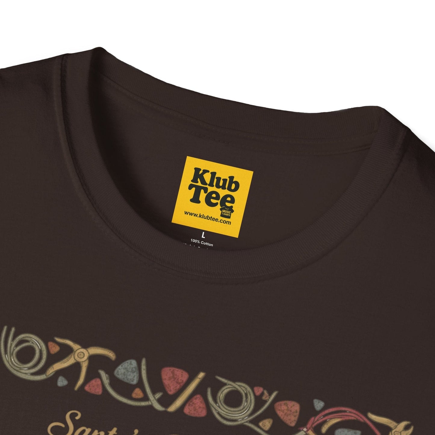 Santa's Guitar Workshop T-Shirt - Christmas Music