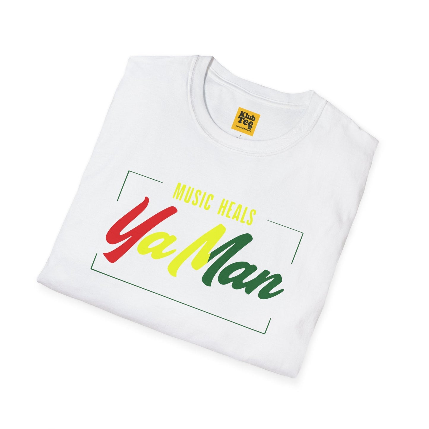 Music Heals YaMan T-Shirt - Healing Vibes