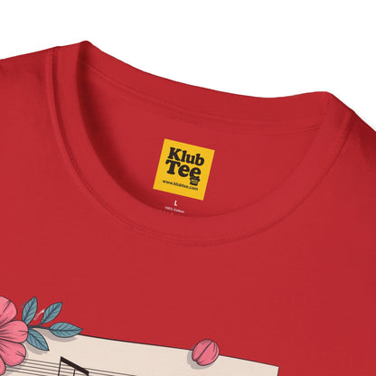 Romantic Music Notes T-Shirt - Love Song