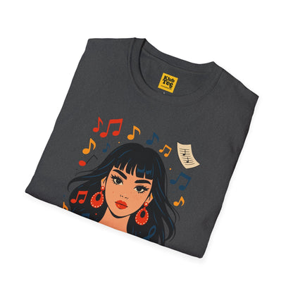 Music Notes & Sheets T-Shirt - Artistic Design