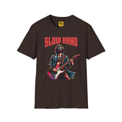 Slow Hand Retro Blues T-Shirt - Guitar Legend Tribute