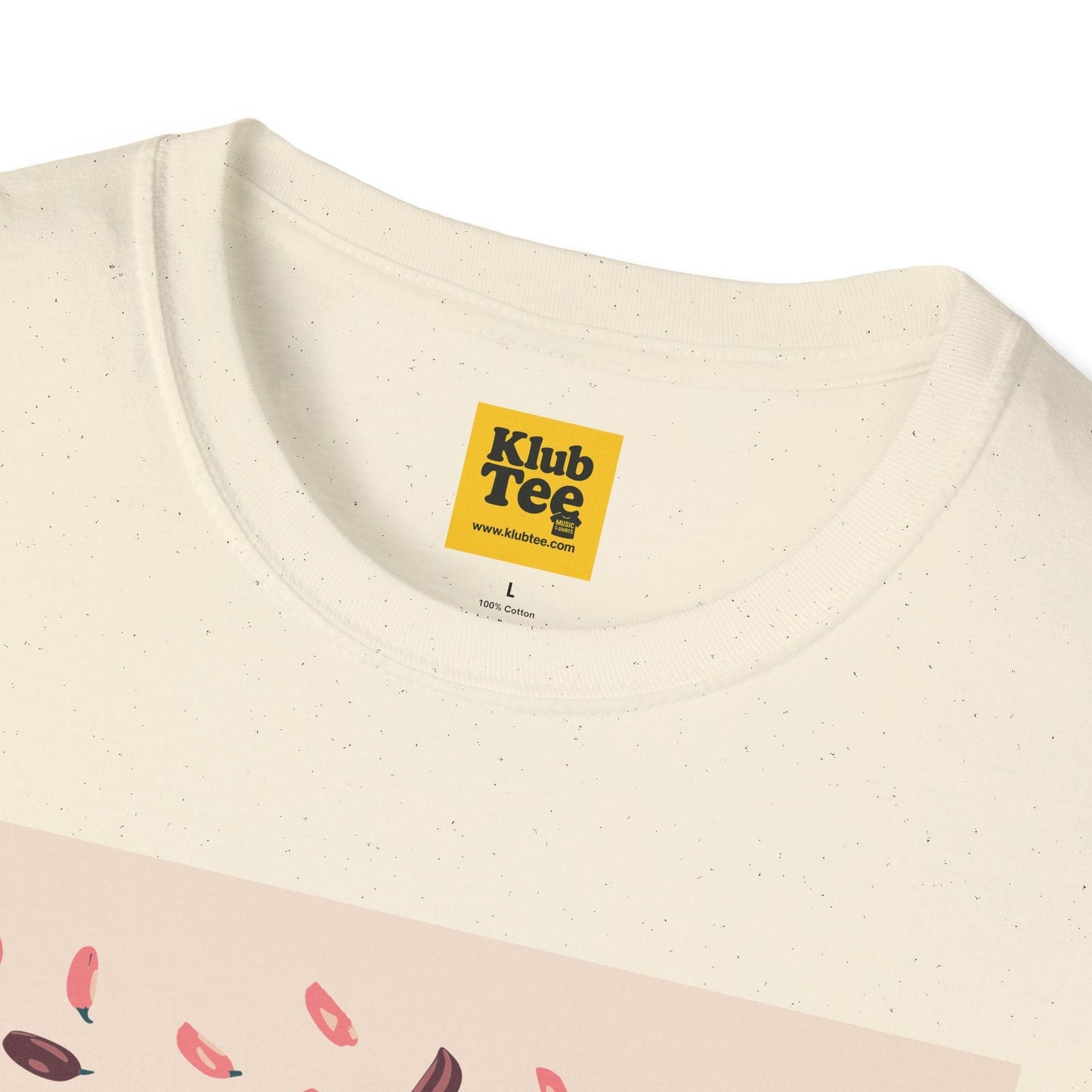 Floral Music Notes T-Shirt - Botanical Sound
