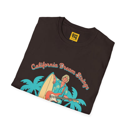 California Dreamin' Surf T-Shirt - Beach Vibes Tee