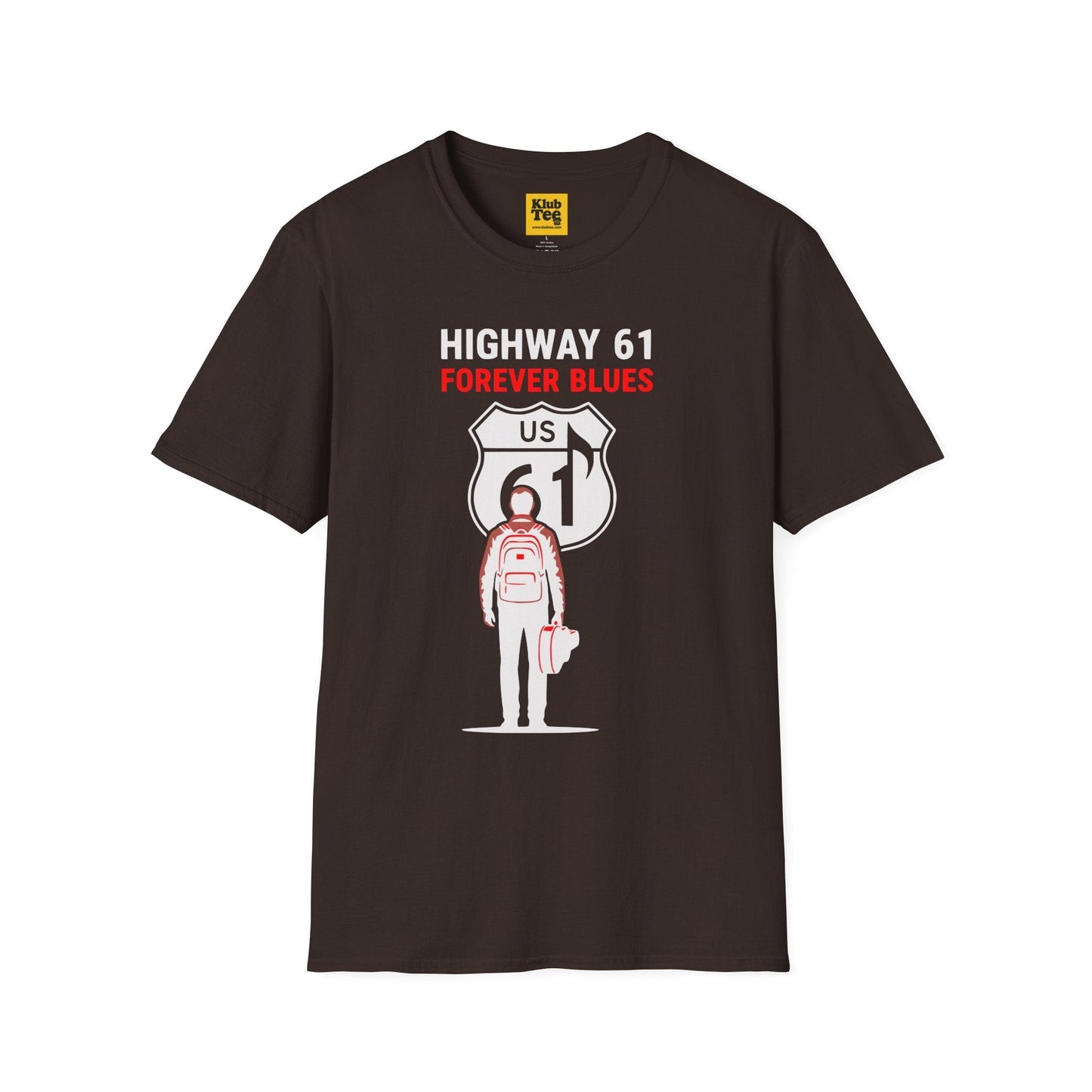 Highway 61 Forever Blues Softstyle Tee - Music Gift