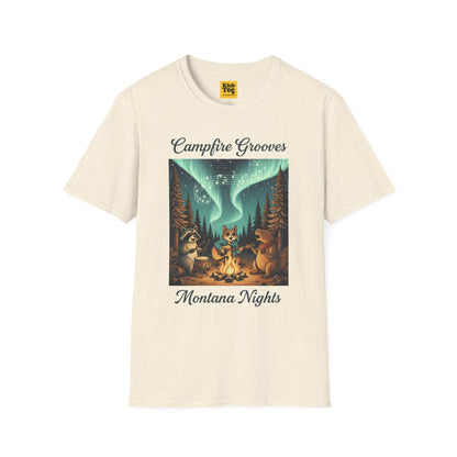 Campfire Grooves T-Shirt - Montana Nights Music