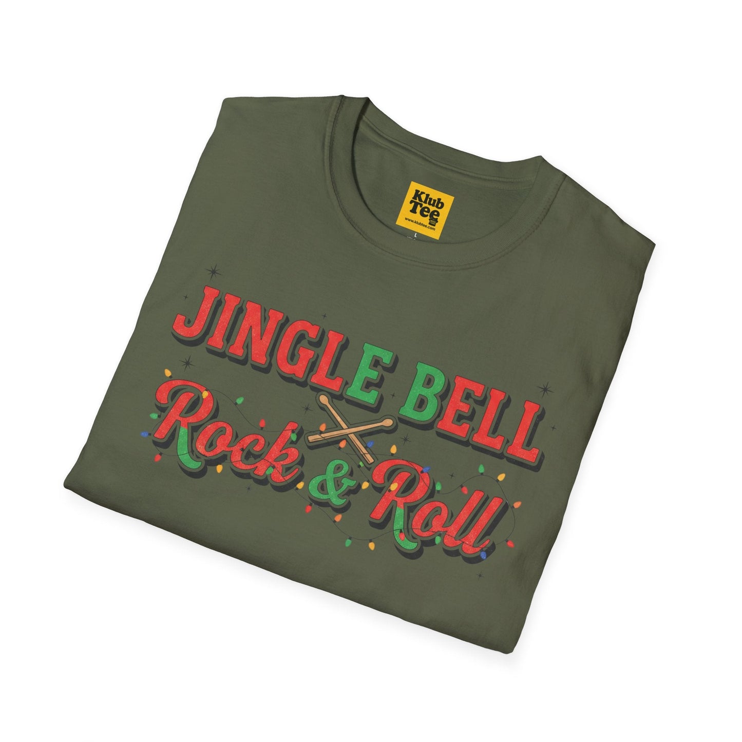 Jingle Bell Rock & Roll T-Shirt - Christmas Music