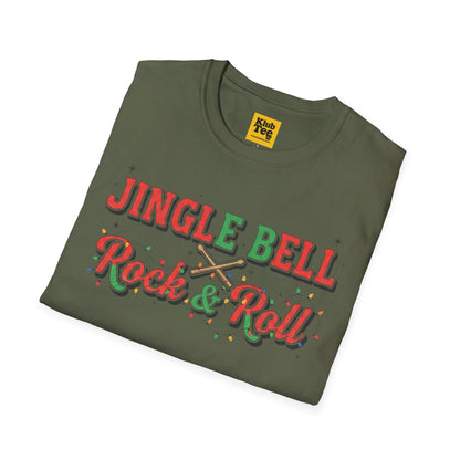 Jingle Bell Rock & Roll T-Shirt - Christmas Music