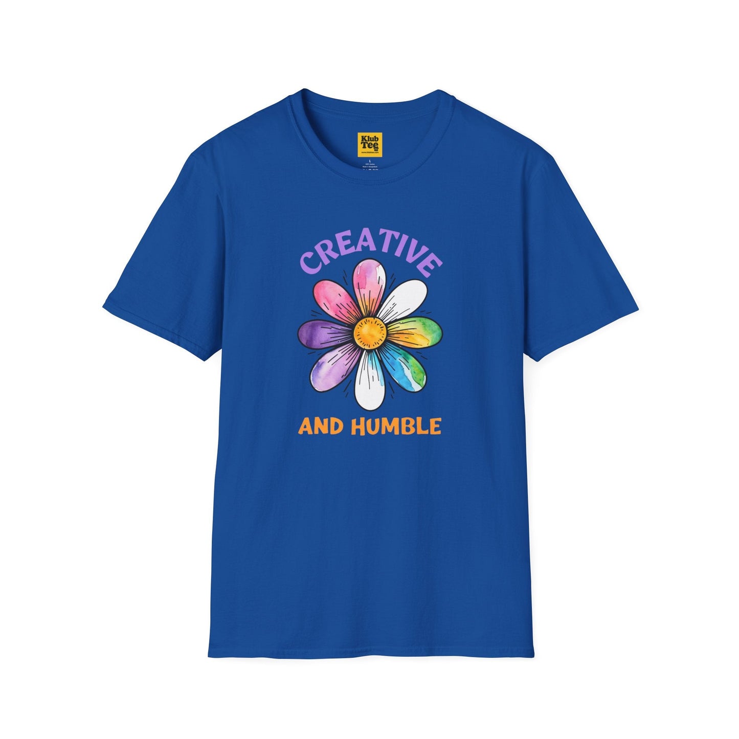 Creative and Humble T-Shirt - Floral Music