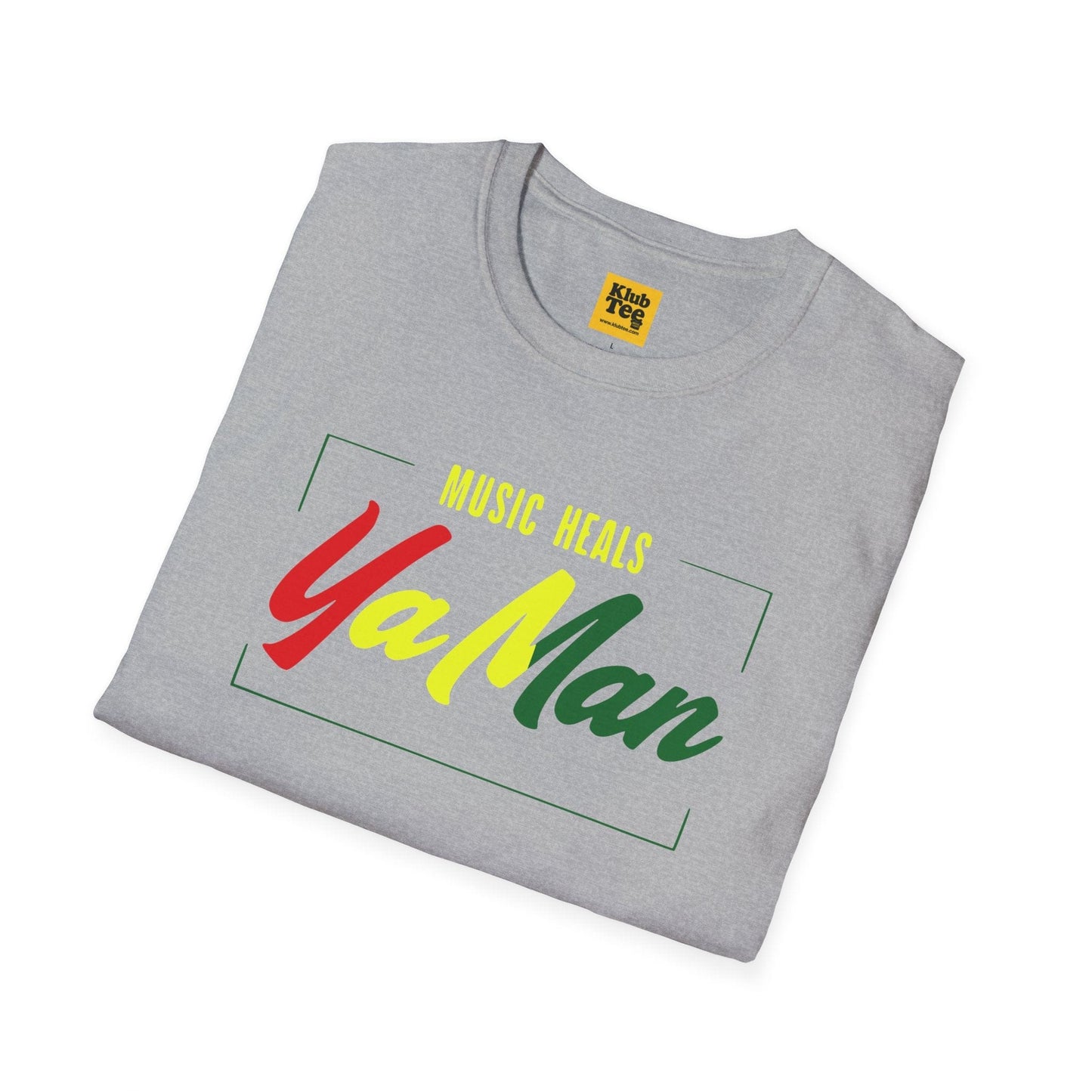 Music Heals YaMan T-Shirt - Healing Vibes