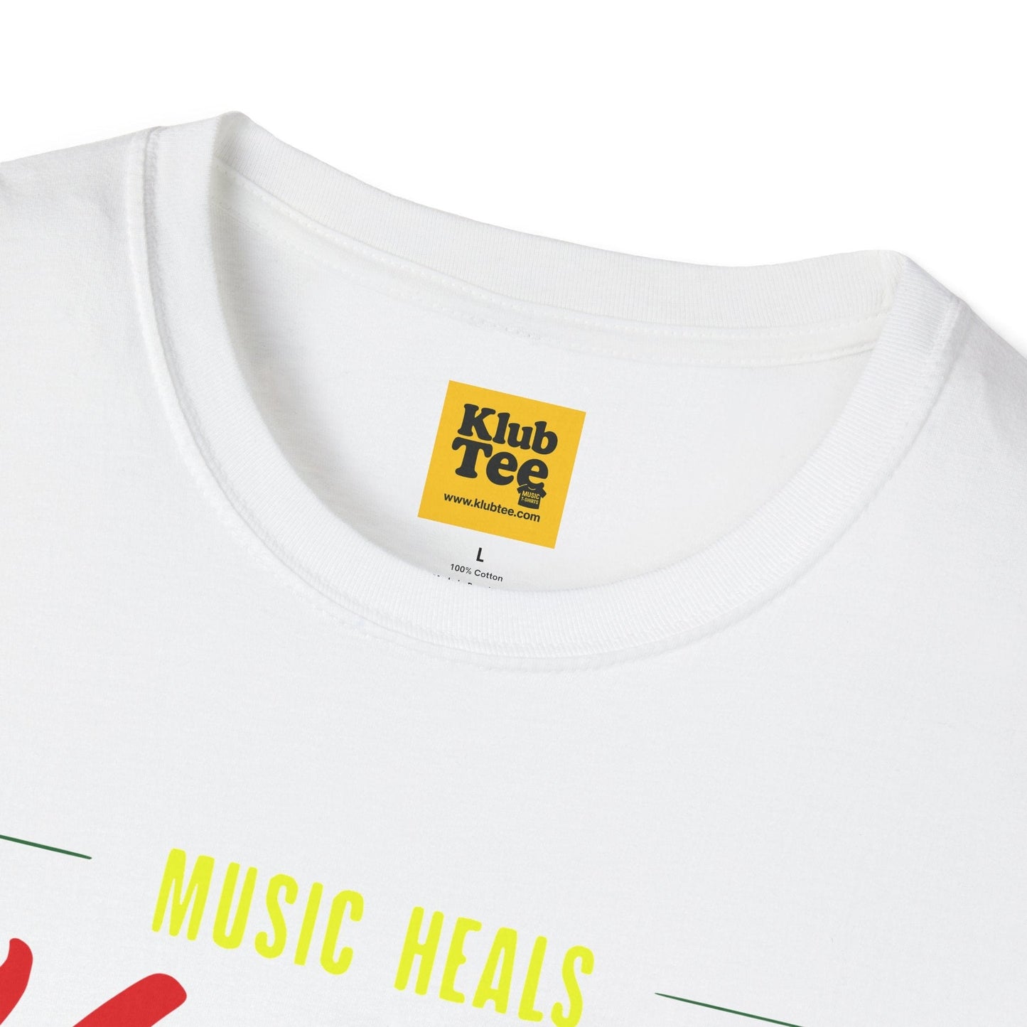 Music Heals YaMan T-Shirt - Healing Vibes