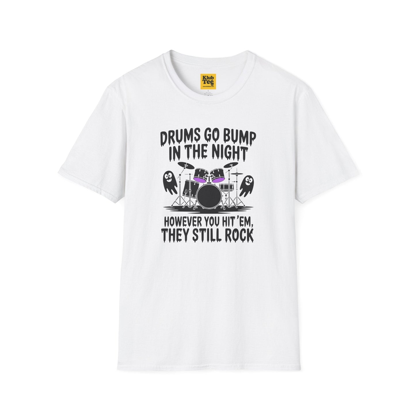 Spooky Drummer T-Shirt - Halloween Music Tee